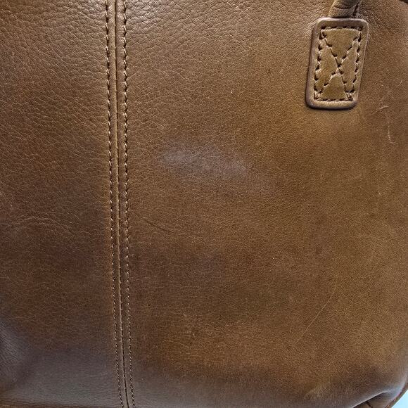 Fossil Leather Zip Around Crossbody Bag Purse - Picture 8 of 13